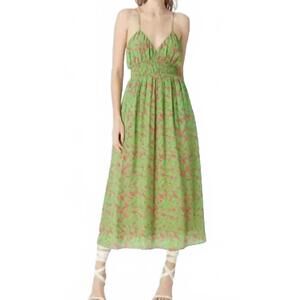 NEW GILNER FARRAR amelie dress in pink thistle